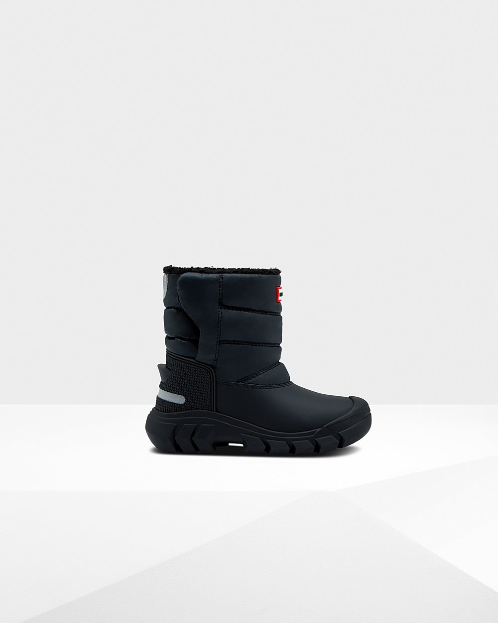 Snow Boots Barn - Hunter Original Små Insulated - Svarta - 094683-NHK